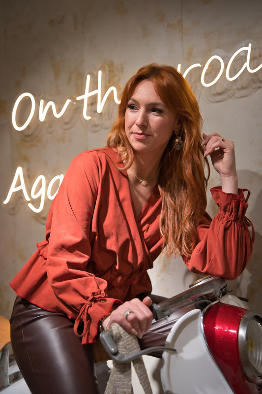 Blouse Gabi Terracotta