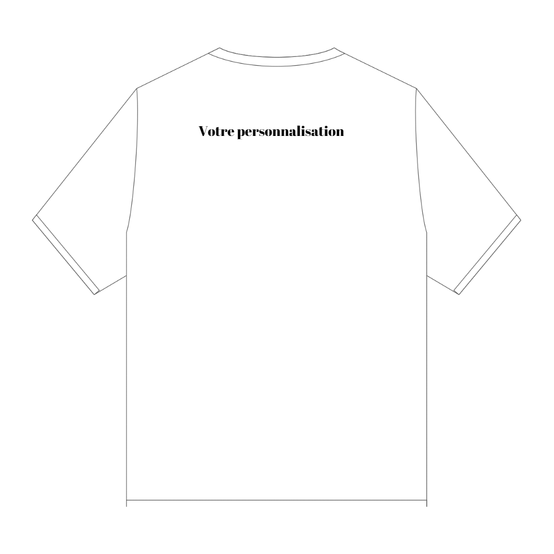 Tee-shirt unisexe Personnalisable