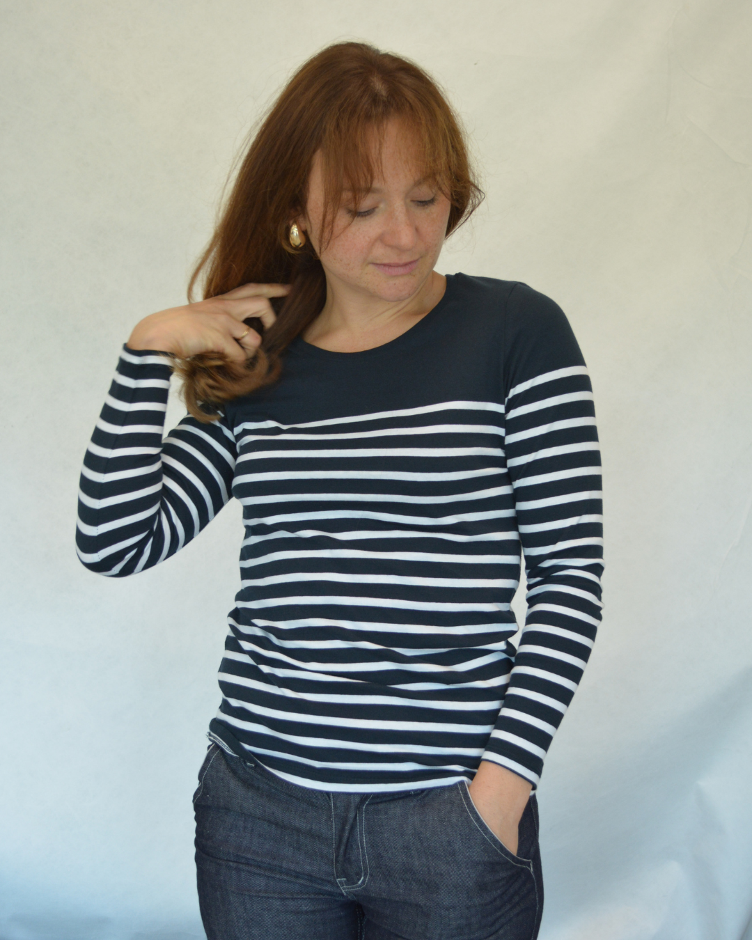 Marinière bleue
