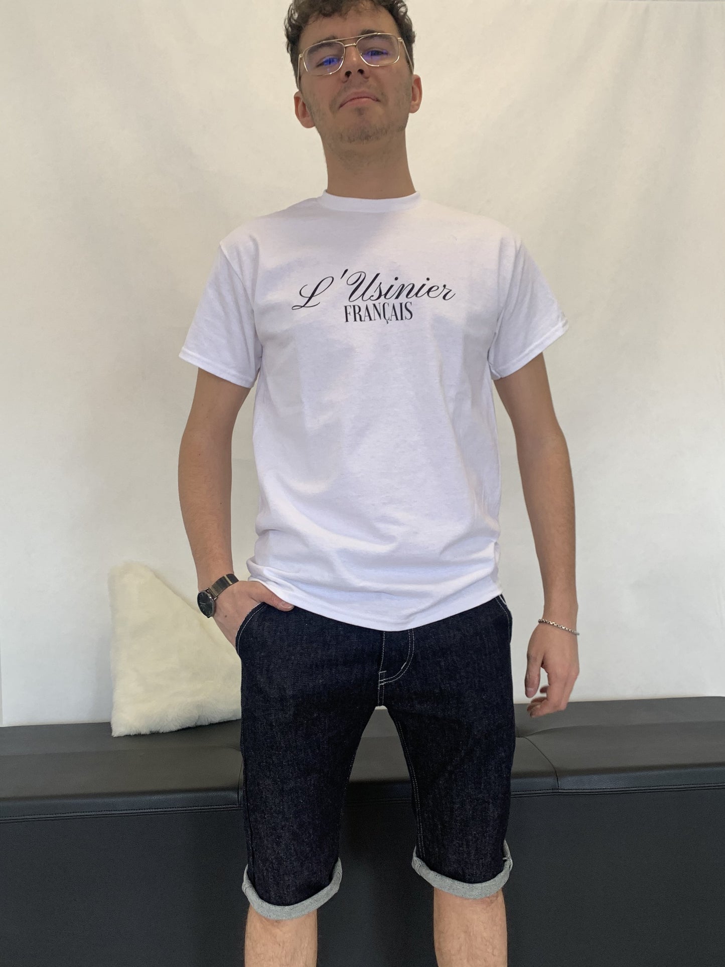 T-shirt L'Usinier Français unisexe