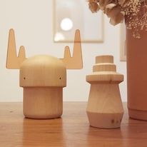 Elan en bois massif
