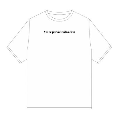Tee-shirt unisexe Personnalisable
