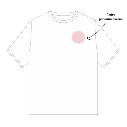 Tee-shirt unisexe Personnalisable