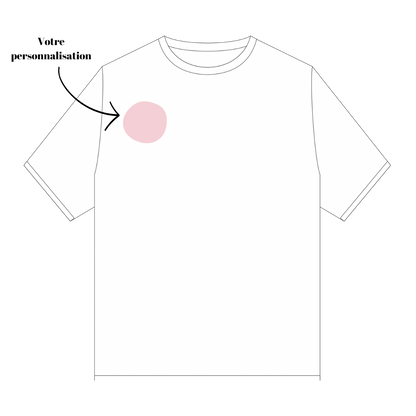 Tee-shirt unisexe Personnalisable